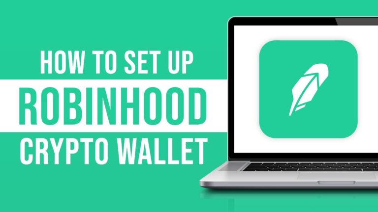 Setup robinhood wallet